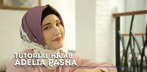 Tutorial Hijab Adelia Pasha