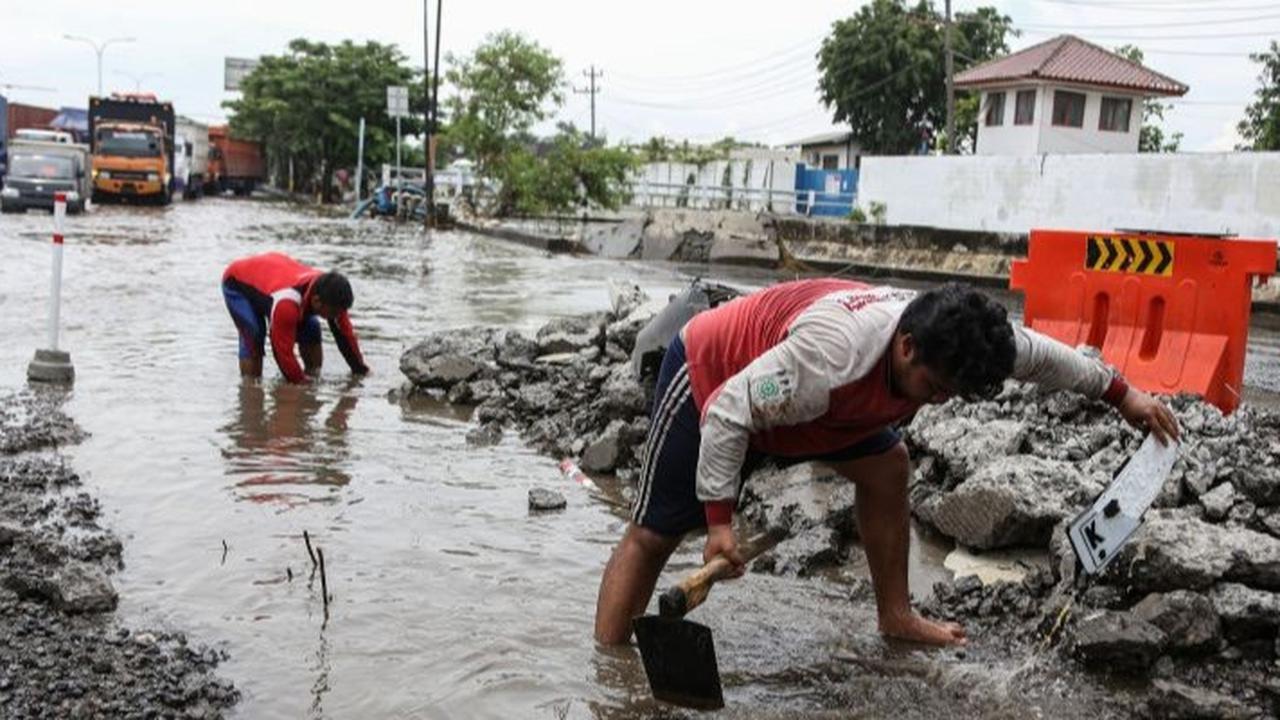 Jalur Pantura Waspada Banjir Rob saat Mudik Lebaran, Polisi Siapkan Rekayasa Lalu Lintas