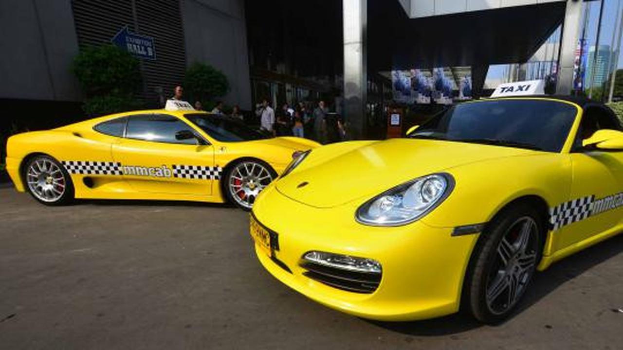 Taksi Ferrari, hanya untuk syuting film
