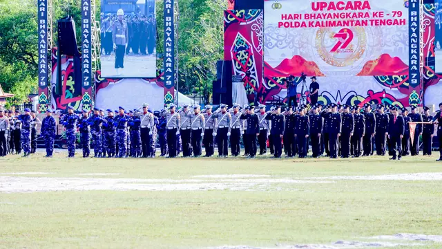 Momentum Hari Bhayangkara ke-79, Gubernur Agustiar Sabran Ajak Polri Perkuat Sinergi Bangun Kalteng