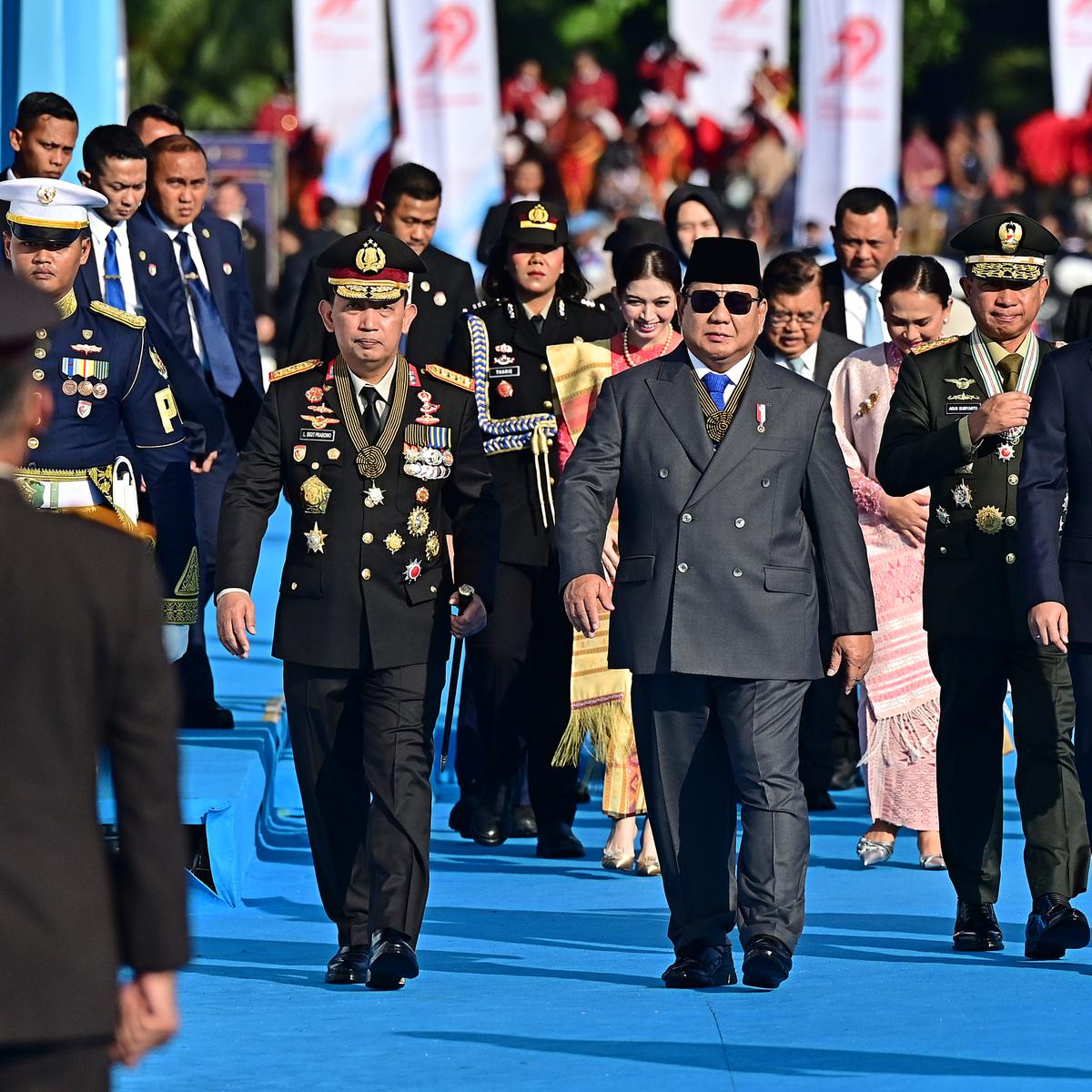 Janji Kapolri Depan Prabowo di HUT Ke-79 Bhayangkara