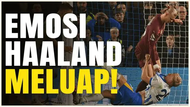 Berita video striker Manchester City, Erling Haaland sempat terlibat keributan dengan Paul Van Hecke, saat The Cityzens dipermalukan Brighton 1-2 di Stadion Falmer, Minggu (10/11/2024) malam WIB.