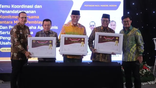 Hadapi Fenomena El Nino, Mentan Ajak Kepala Daerah Perkuat Serapan KUR Pertanian
