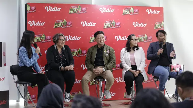 Vidio beri penghargaan kepada Lokadrama Lara Ati 2 (Dok. Vidio)