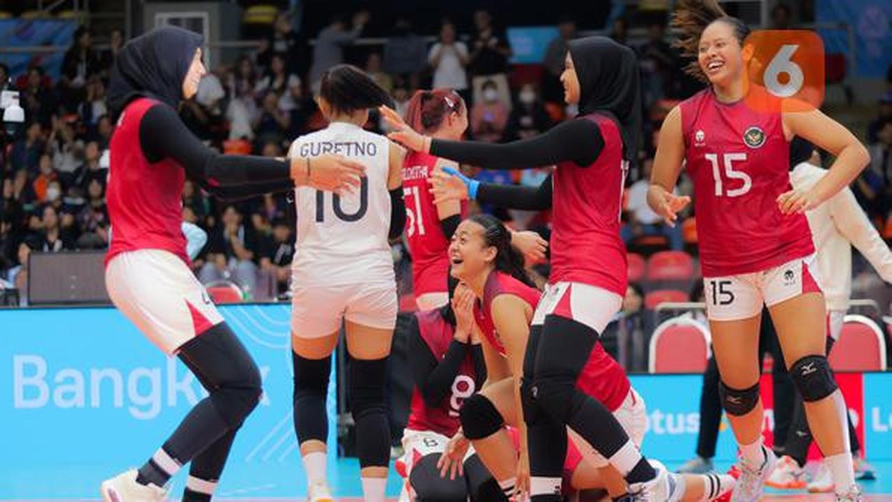 Hasil SEA Games 2025: Timnas Voli Putri Indonesia Bekuk Filipina, Rebut Medali Perunggu