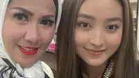 Momen Temu Kangen Natasha Wilona dan Venna Melinda. (Sumber: Instagram.com/vennamelindareal)