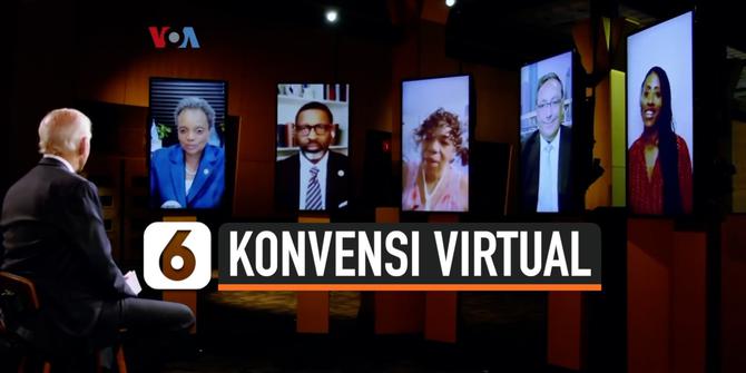 VIDEO: Pertama Kali, Konvensi Virtual Partai Politik AS di Era Covid