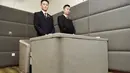 Interior ruang interogasi di salah satu tahanan untuk koruptor di Chengdu, China, 10 Desember 2015. Penjara khusus para terduga koruptor ini didesain dengan ditambah busa pada setiap dinding untuk memberi kenyamanan & mencegah tahanan bunuh diri (REUTERS)