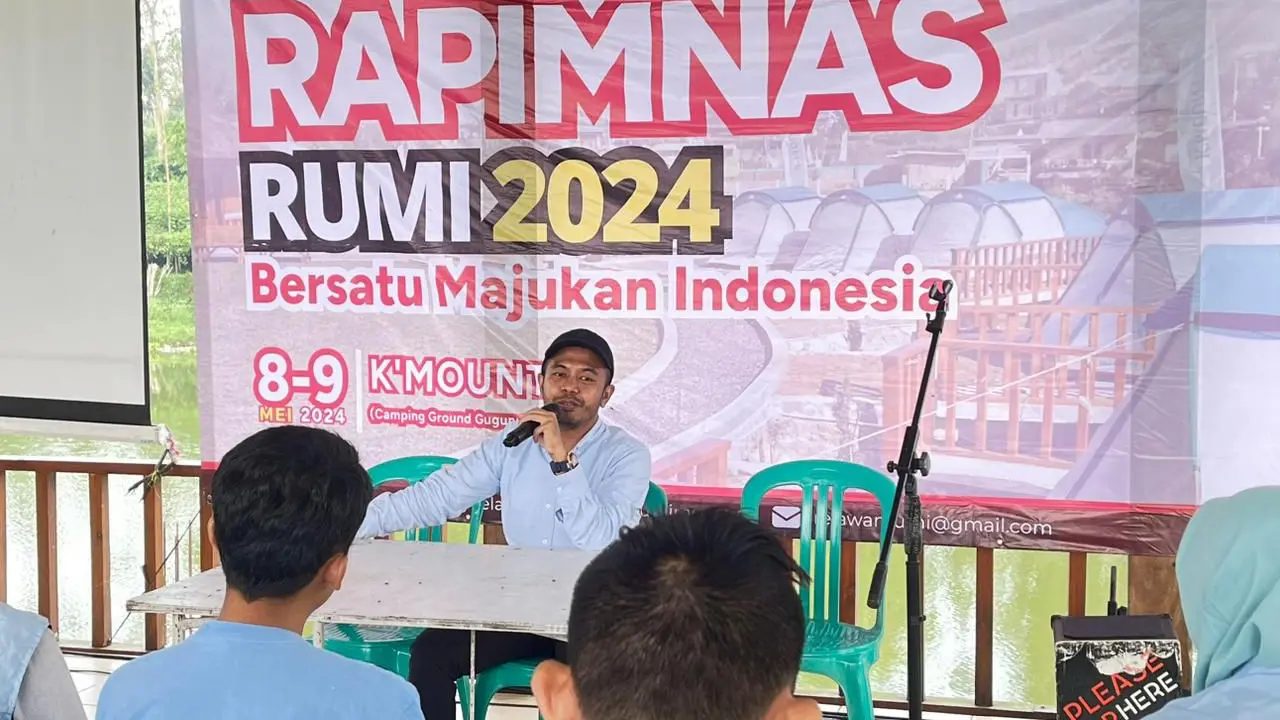 Relawan Untuk Majukan Indonesia (RUMI) menggelar rapimnas dan tasyakuran kemenangan Prabowo Subianto dan Gibran Rakabuming Raka sebagai Presiden dan Wakil Presiden terpilih 2024-2029 (Istimewa)