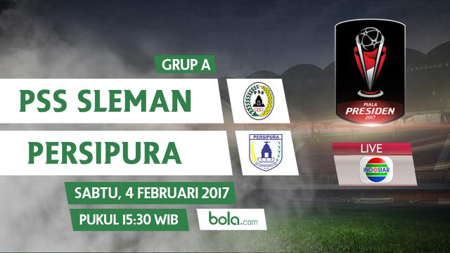 Piala Presiden 2017_PSS Sleman Vs Persipura Jayapura (Bola.com/Adreanus Titus)