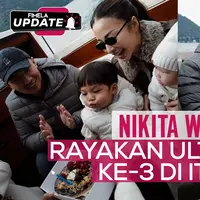 Nikita Willy Rayakan Ultah Issa Ke-3 Di Italia