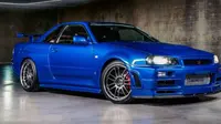 Nissan Skyline GT-R R34 Paul Walker akan dilelang. (paultan.com)