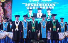 Pengukuhan Guru Besar Undiksha: Tiga Akademisi Jadi Pelopor, Dorong Inovasi dan Daya Saing Global