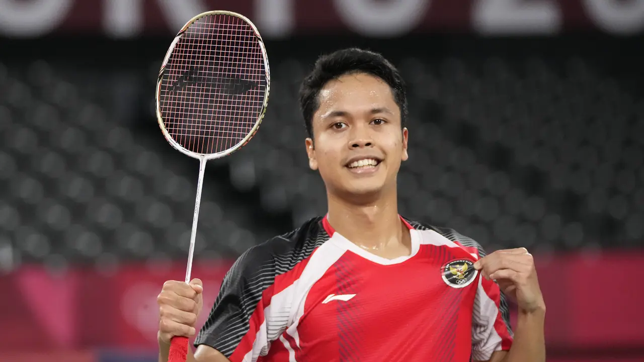 Badminton Olimpiade Tokyo 2020 Anthony Sinisuka Ginting