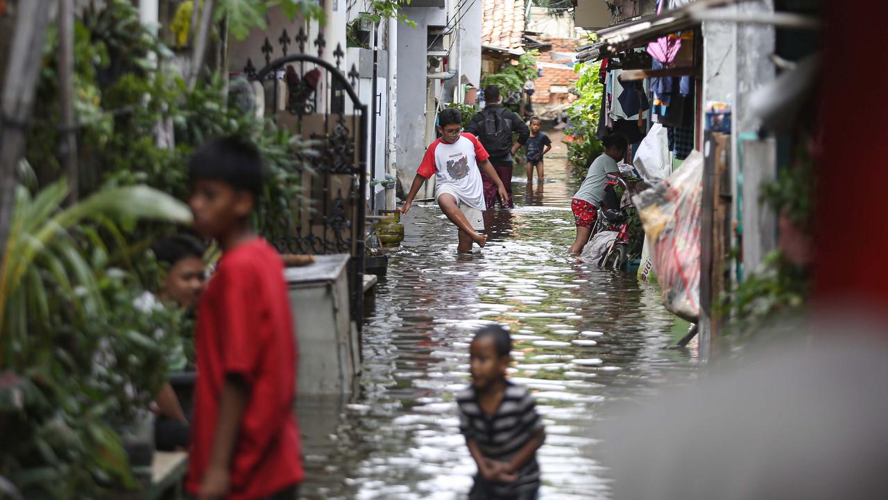 Banjir di Jakarta belum surut