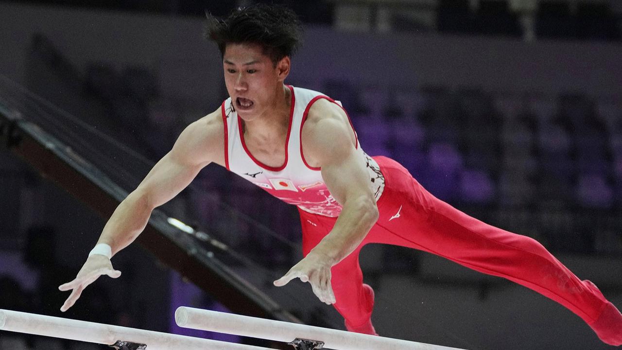 FOTO: Bertabur Bintang,  Juara Olimpiade dan Dunia Warnai Kualifikasi Kejuaraan Dunia Gimnastik 2025 di Jakarta