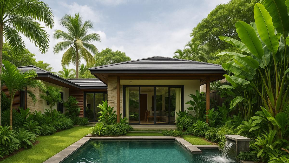 5 Desain Rumah Tropis Modern tanpa AC yang Sejuk dan Nyaman