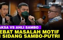 VIDEO: [Full] Jaksa Bikin Ahli Pidana Sambo Tak Bisa Jawab Masalah Alat Bukti