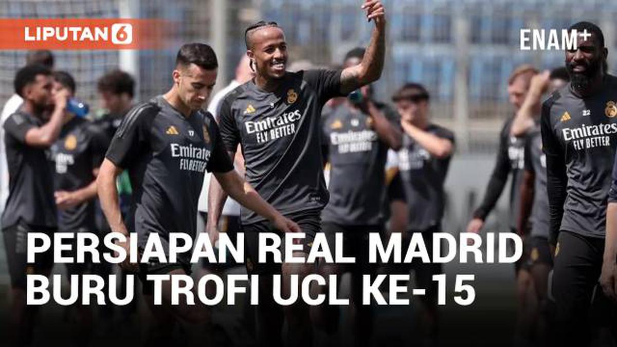 VIDEO: Real Madrid Tatap Final Liga Champions ke-18 Sepanjang Sejarah