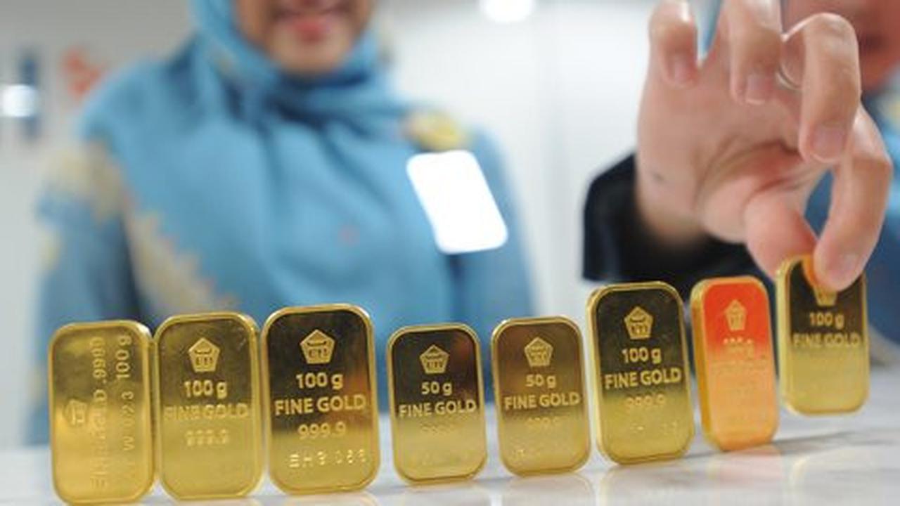 Makin berkilau, harga emas naik Rp 2.000 di akhir pekan