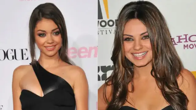 10 Potret Artis dengan Wajah Super Mirip