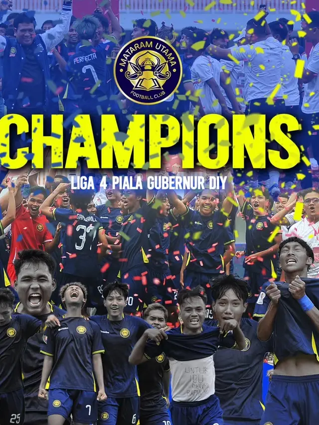 Perjuangan Manis Mataram Utama Raih Juara 1 BRI Youth Champions League Yogyakarta