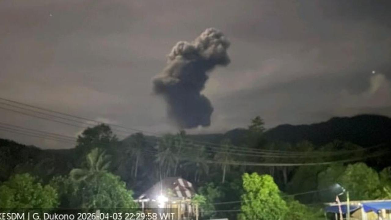 Erupsi Gunung Dukono di Maluku Utara Masih Berlanjut, Warga Diminta Waspada