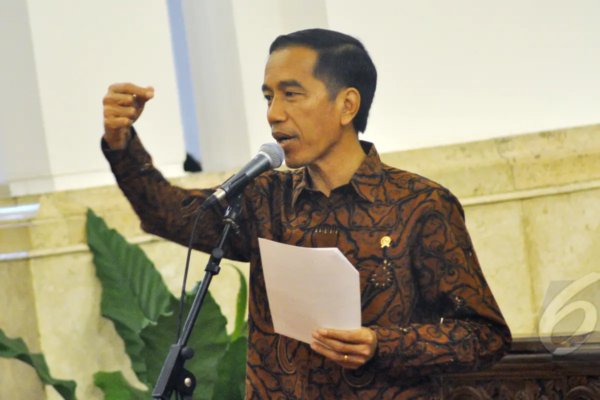 Presiden Joko Widodo Saksikan Penandatangan MoU SDA