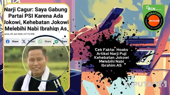 Waspada Sejumlah Artikel Palsu Beredar di Medsos, Simak Faktanya