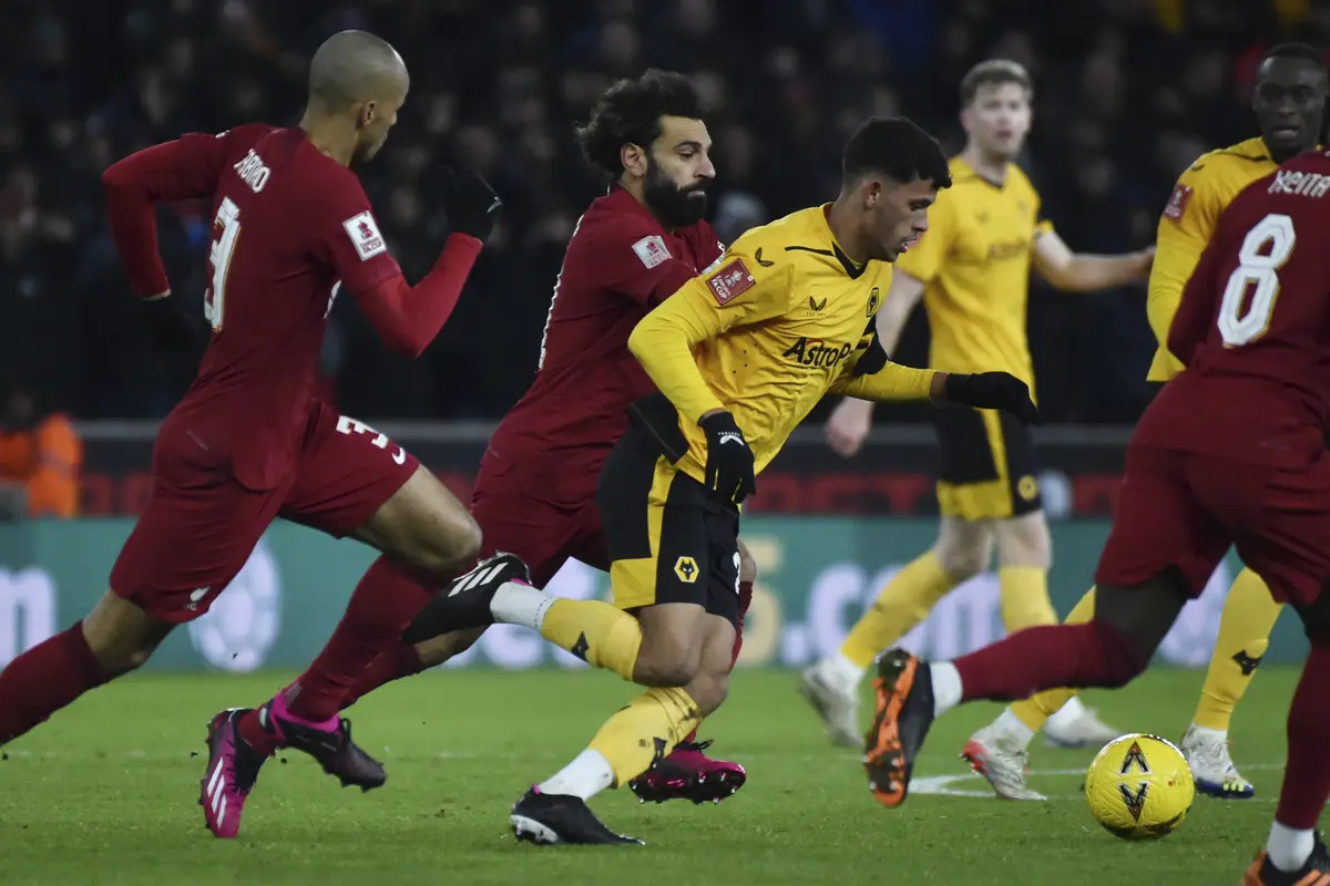 Piala FA Wolverhampton vs Liverpool