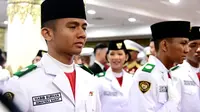 Selain Bianca Alessia sebagai Pembawa Baki, Ini Daftar Lengkap Paskibraka Nasional 2025 yang Bertugas di Upacara Pagi