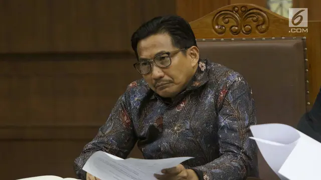 Sidang Bowo Sidik Pangarso Simak Keterangan Saksi