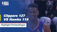 Trae Young memposting garis stat terbaiknya musim ini dengan 25 poin dan 17 assist, tetapi itu tidak cukup saat Montrezl Harrell dan Tobias Harris bergabung dengan 49 poin dalam kemenangan 127 - 119 Clippers.