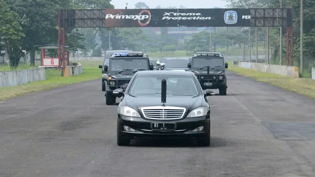 Jokowi Tinjau Sirkuit Sentul