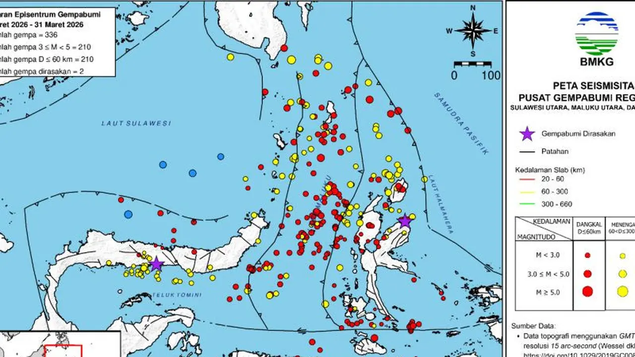 Analisis BMKG terkait gempa di Sulut