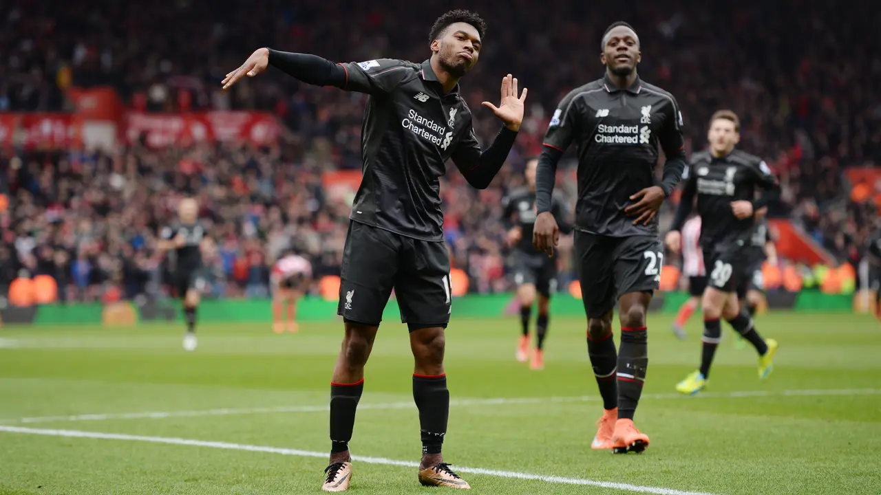 Penyerang Liverpool, Daniel Sturridge.