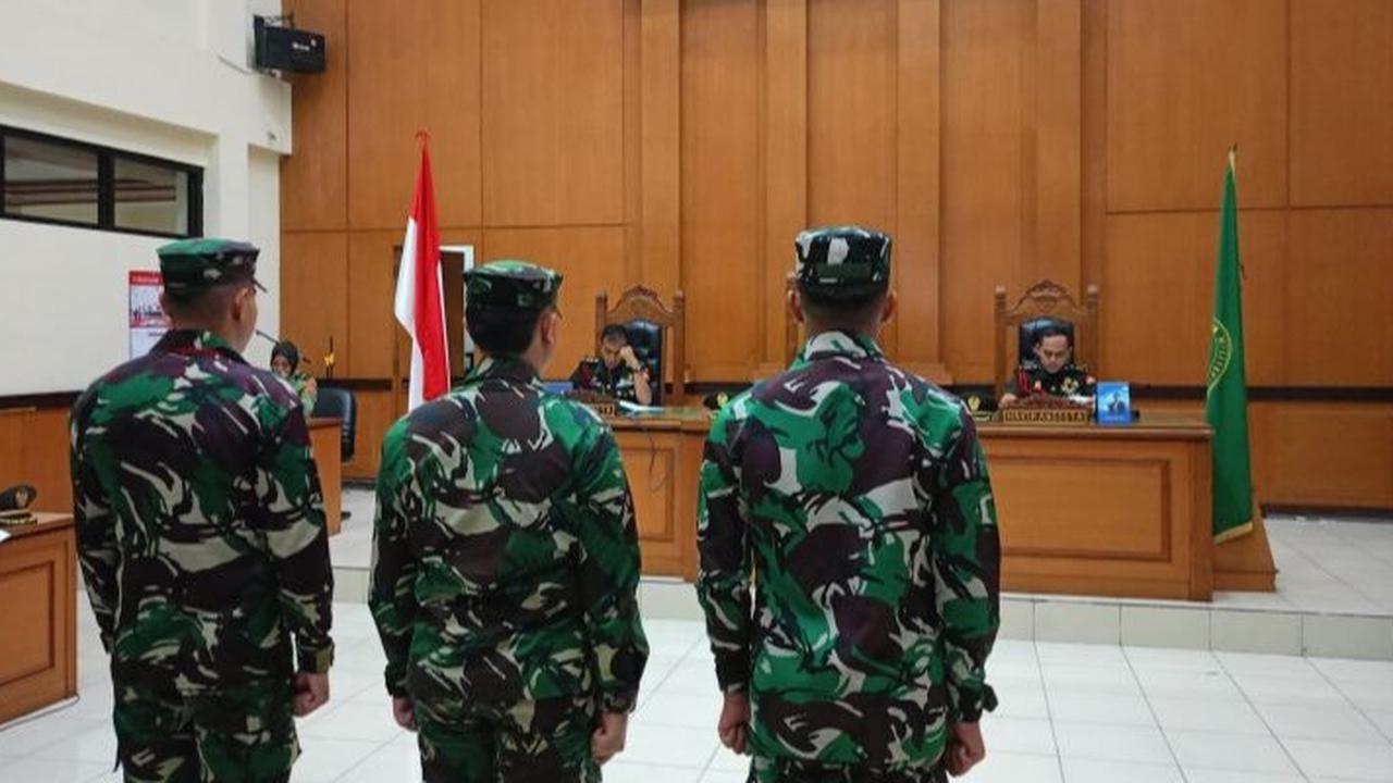 VIDEO: Momen Hakim Bacakan Vonis TNI Pembunuh Bos Rental, Pengunjung Sidang: Astagfirullahal'adzim