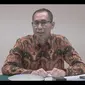 Joedha Nugraha, Dirjen PWNI dan BHI dalam press briefing Kemlu bersama dengan awak media pada Rabu 13 Mei 2020.