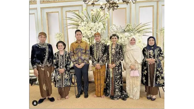 8 Potret Publik Figur Hadiri Resepsi Pernikahan Kaesang-Erina di Pura Mangkunegaran