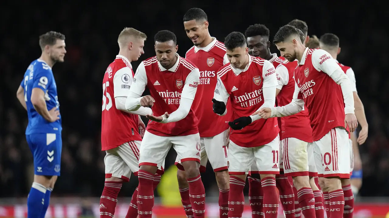 Foto: Arsenal Menang Telak, Liverpool Dekati Posisi Lima Besar Klasemen Liga Inggris