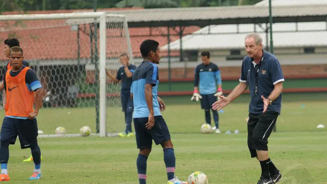 Jelang ke Vietnam, Timnas Indonesia Berlatih di SPH Karawaci