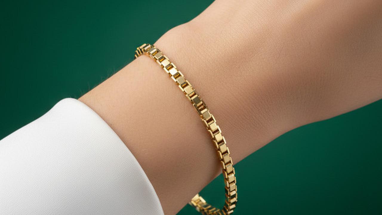 7 Model Gelang Emas Rantai Elegan Untuk Hari Raya, Tampil Memukau