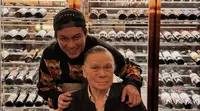 Potret perayaan ulang tahun ayah Baim Wong (Sumber: Instagram/@baimwong)