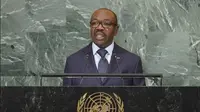 Presiden Gabon Ali Bongo Ondimba di PBB pada 2022. Dok: AP Photo/Mary Altaffer, File