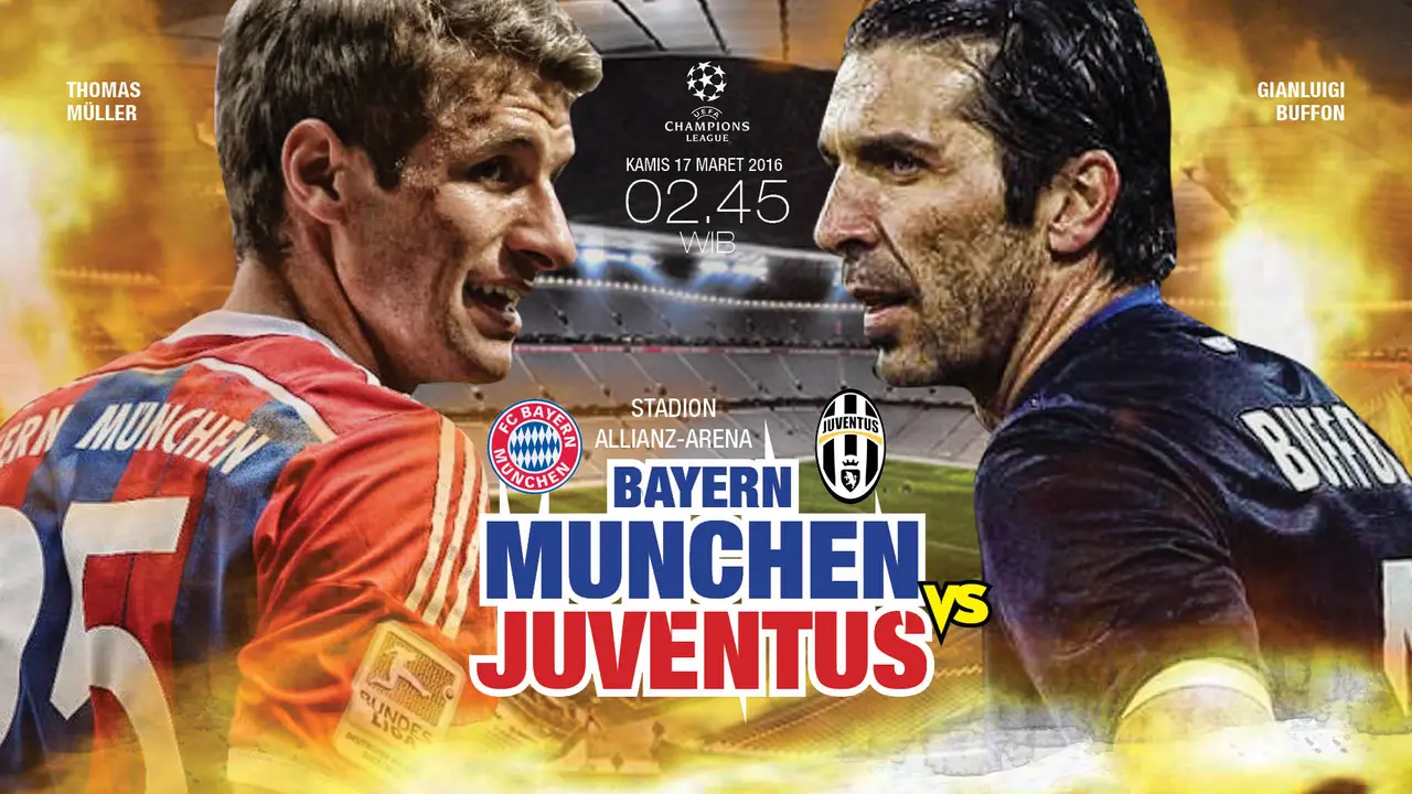 BAYERN MÜNCHEN vs JUVENTUS