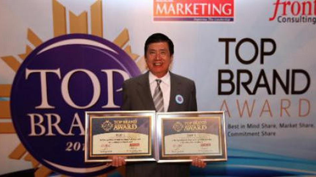 Pelumas sintetik TOP 1 kembali raih Top Brand 2013
