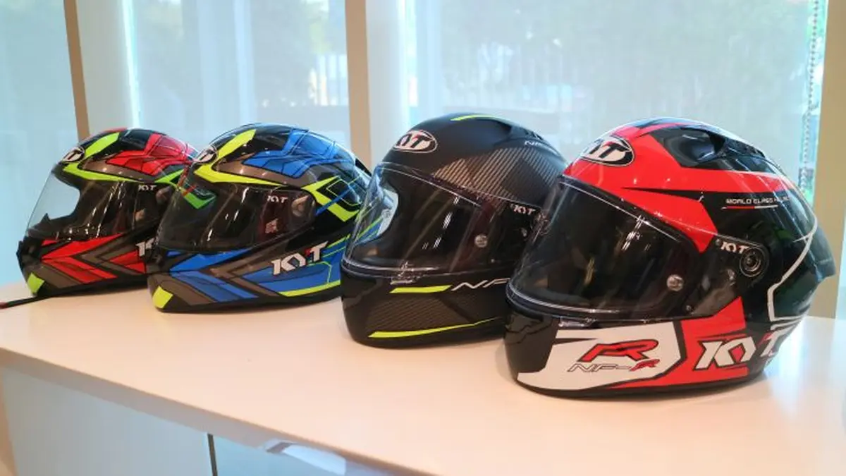 Helm kyt nfr full face clearance