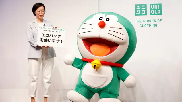 Doraemon Jadi Ikon Terbaru untuk Menggalakkan Koleksi Pakaian Ramah Lingkungan