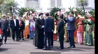 Presiden Joko Widodo (Jokowi) bertemu Presiden Republik Islam Iran Seyyed Ebrahim Raisi di Istana Kepresidenan Bogor, Selasa (23/5/2023). (Foto: tangkapan layar youtube Sekretariat Presiden).
