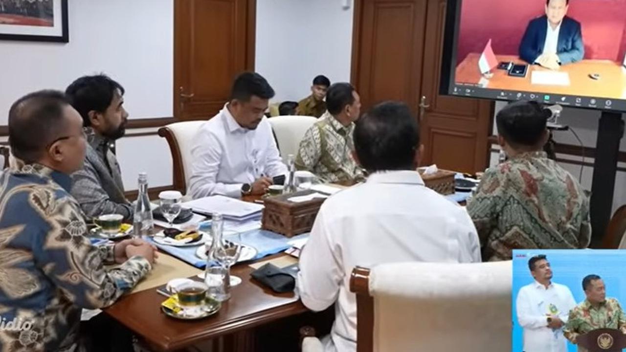 VIDEO: Begini Suasana Rapat Dipimpin Prabowo Putuskan 4 Pulau Milik Aceh, Bobby Sumut Serius Mencatat